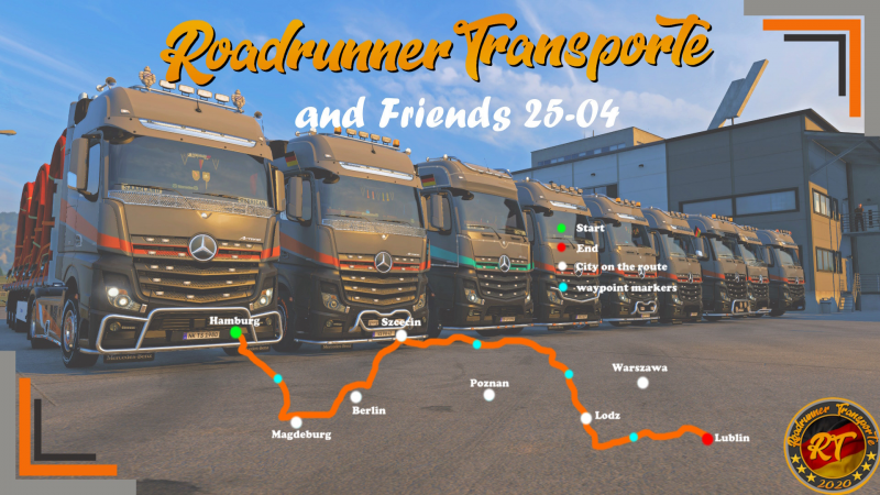 Roadrunner & Friends | April Convoy